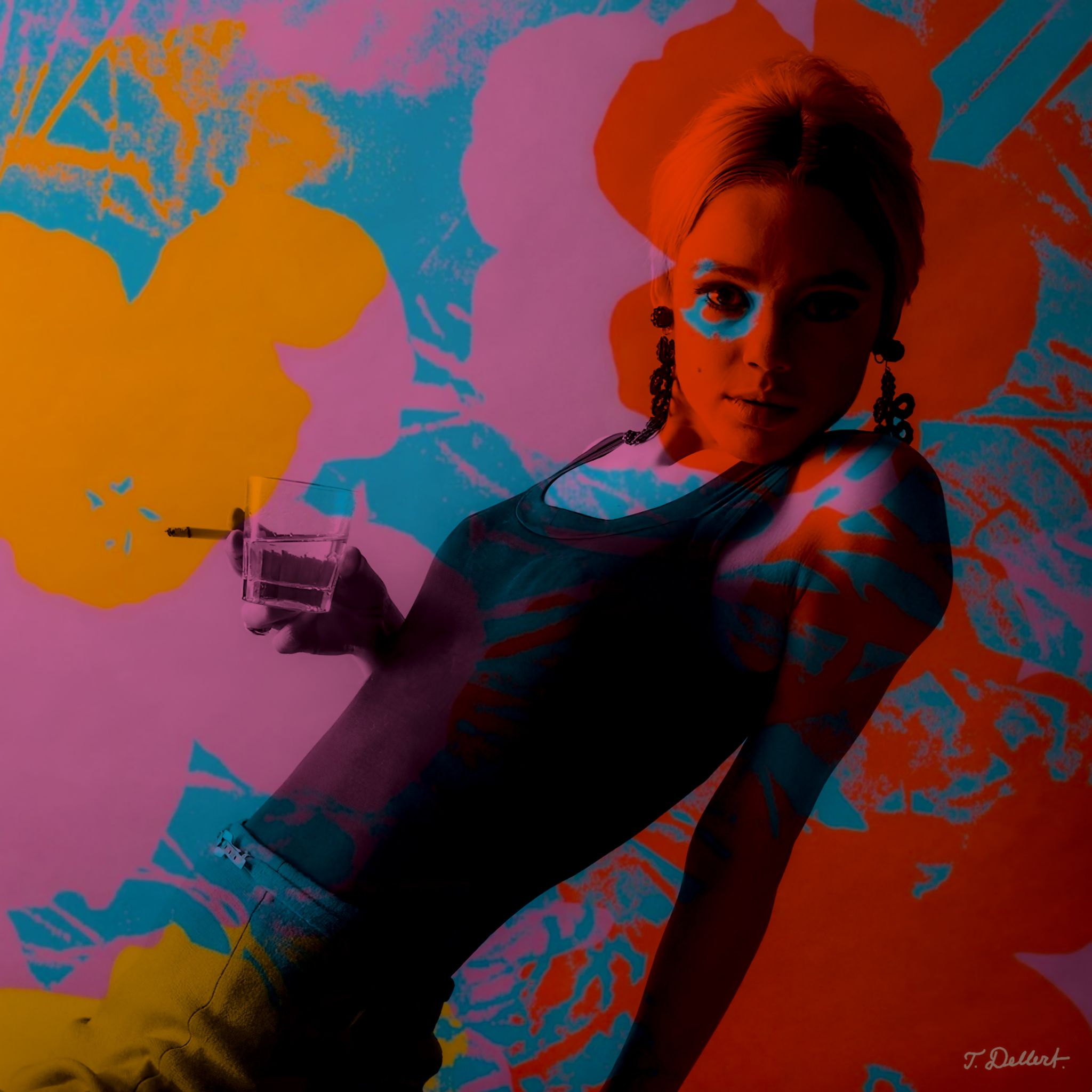 Warhol's fragile florwer Eddie